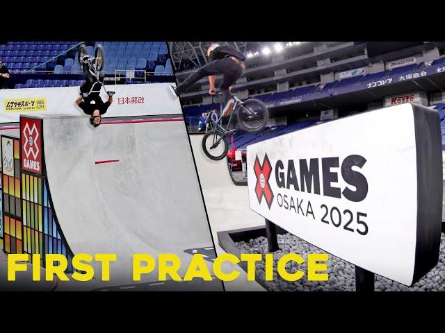 FIRST PRACTICE - X GAMES OSAKA 2025 - Plexiglass ramps, Format Changes, and Predictions