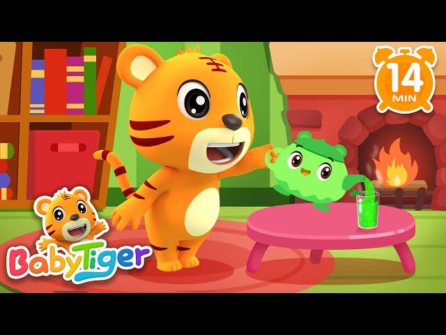 Apple Round Apple Red + More Kids Songs & Nursery Rhymes - Baby Tiger