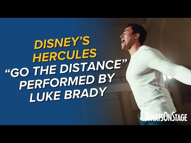 Disney's Hercules in the West End | "Go the Distance" performed by Luke Brady