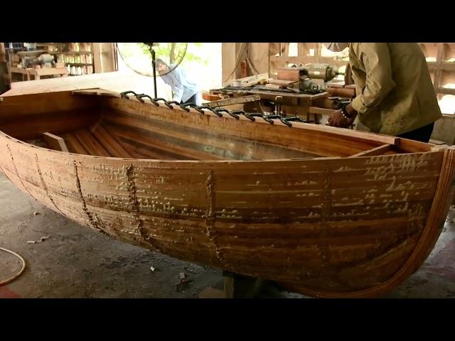 K100M Building Wooden Boat | Old Modern Handicrafts