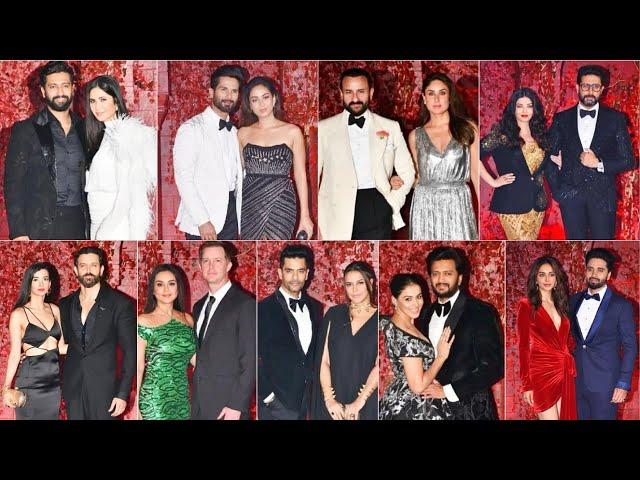 Bollywood Couples At  Karan Johar 50th Birthday Bash 2022