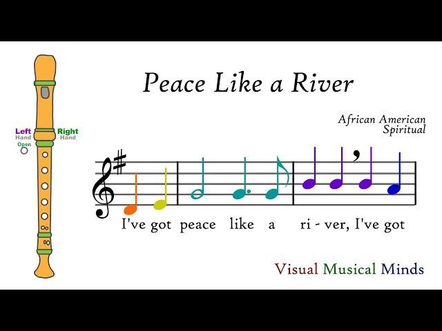 VMM Recorder Song 9: Peace like a River