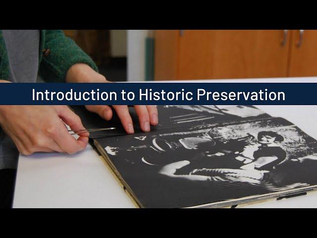 Introduction to Historic Preservation