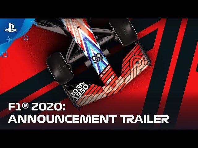 F1 2020 | Announce Trailer | PS4