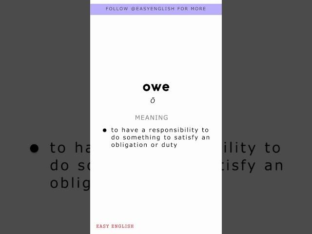 Daily Vocabulary | Easy English