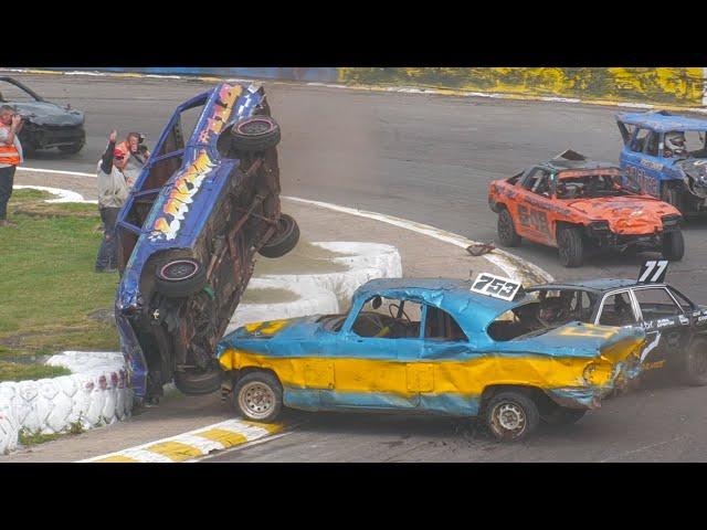 Unlimited Banger Racing: Goldie Testimonial - Skegness 2024