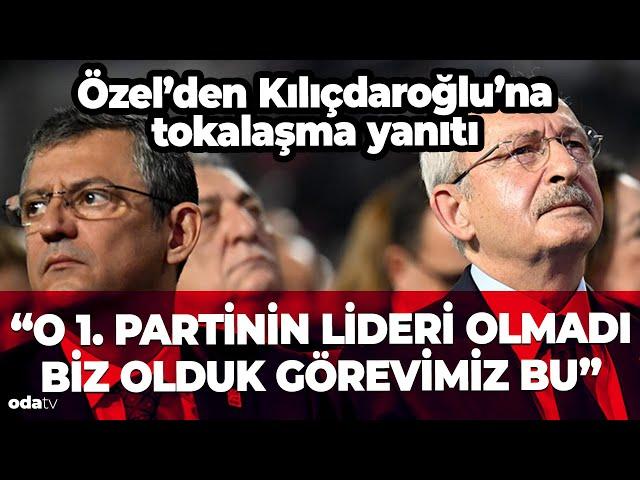 Özel’den Kılıçdaroğlu’na tokalaşma yanıtı: "İsmet Paşa gibi her söyleneni duymuyoruz"