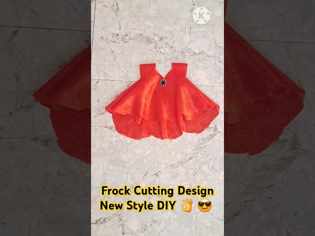 Frock Cutting Design New Style DIY Idea #shortsviral #shorts #tranding #cuttingskills #subscribe