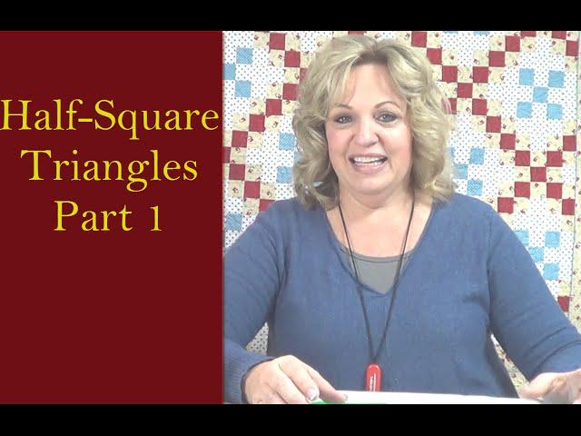 Half Square Triangles - part 1