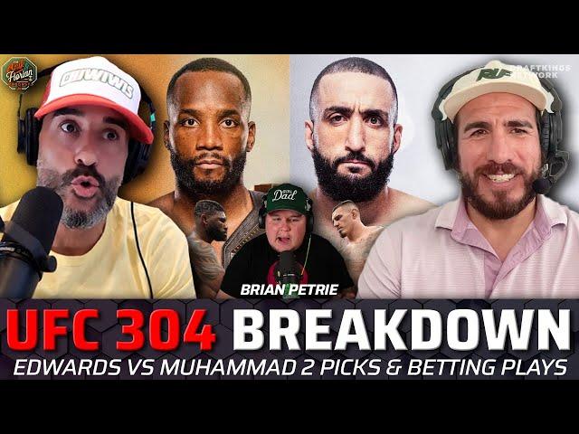 UFC 304 Breakdown with Jon Anik & Kenny Florian - Edwards vs Muhammad 2 Picks - UFC Bets | A&F. 502