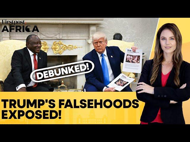 Fact-Check: The South Africa Trump Got Wrong During Meeting With Ramaphosa | Firstpost Africa | N18G