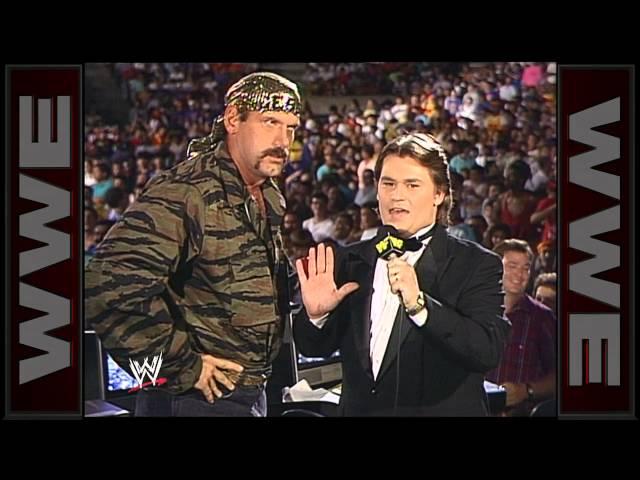 Tony Schiavone & Jesse Ventura kick off SummerSlam 1989