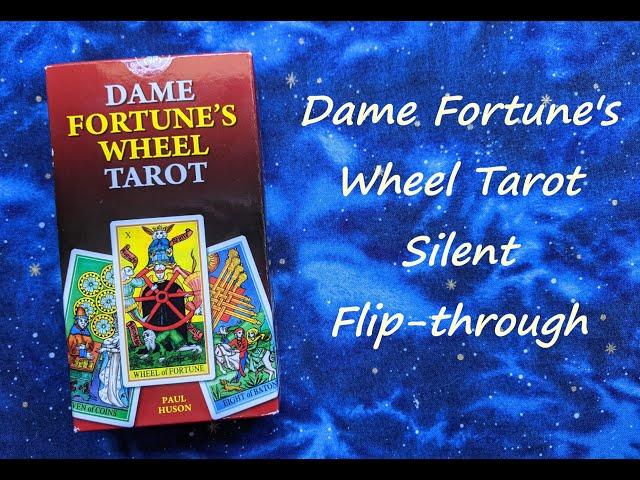 Dame Fortune's Wheel Tarot - Silent Flip-through