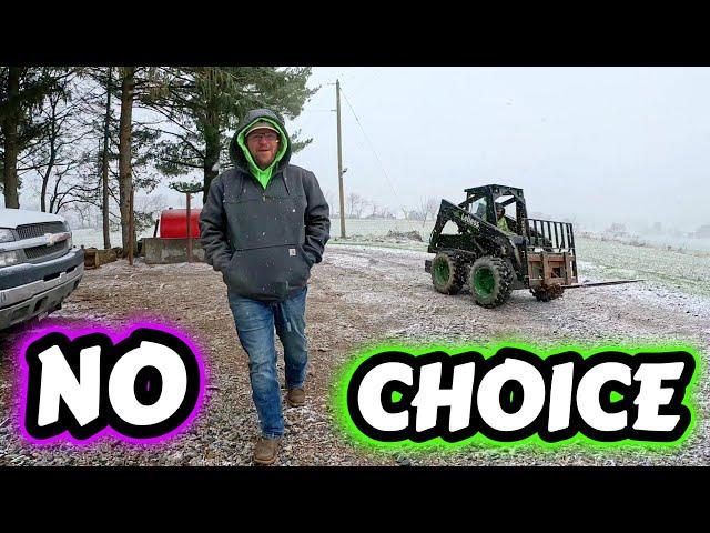 We Don't Have A Choice With The Dump Truck | I Don't Want To Get Caught!