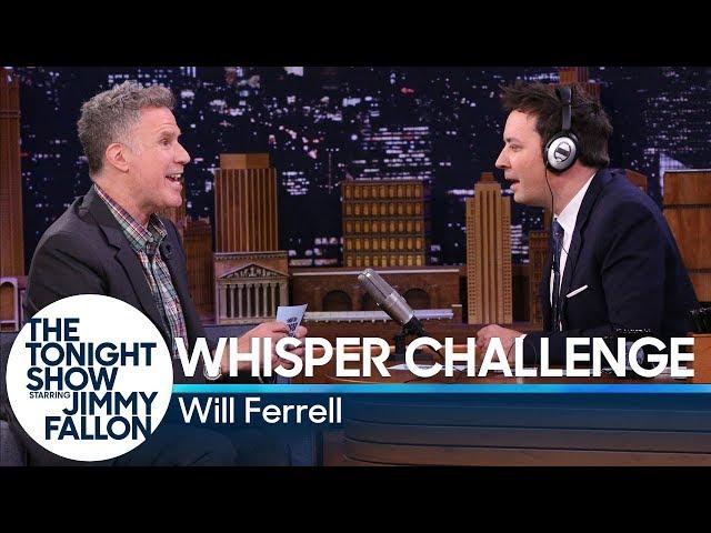 Whisper Challenge Gets Way Too Real with Will Ferrell