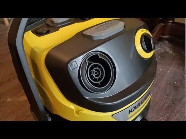 Строительный пылесос KARCHER.  Помощник в ремонте и на даче!