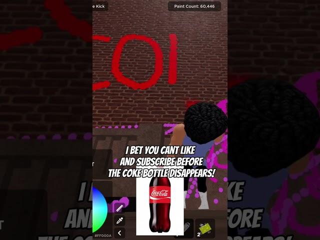 Writing COCA COLA Than Coming Back in 10 Minutes!   