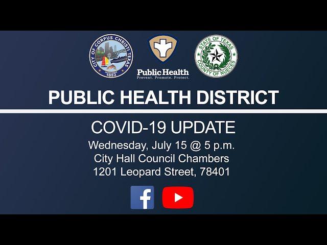 Public Health District Covid-19 Update July 16, 2020