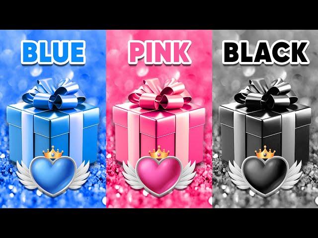 Choose Your Gift...! Blue, Pink or Black  How Lucky Are You?  Quiz Shiba