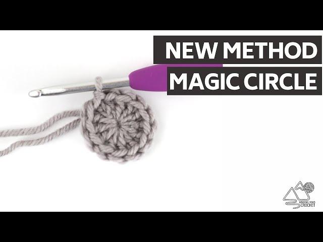 Crochet Magic Circle: Right Handed: New Method