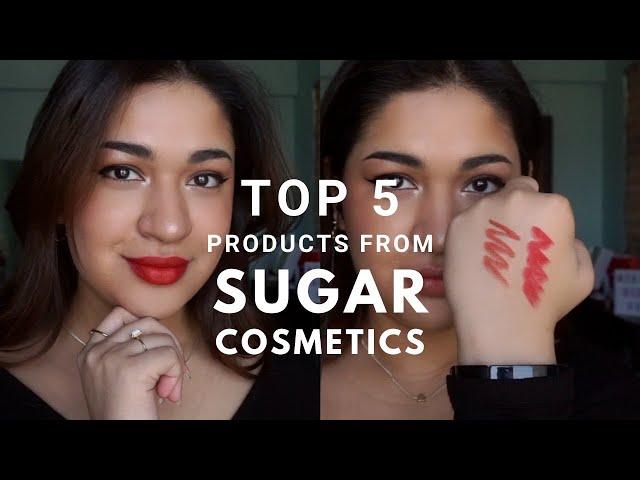 TOP 5 Makeup Products from SUGAR Cosmetics #trysugar