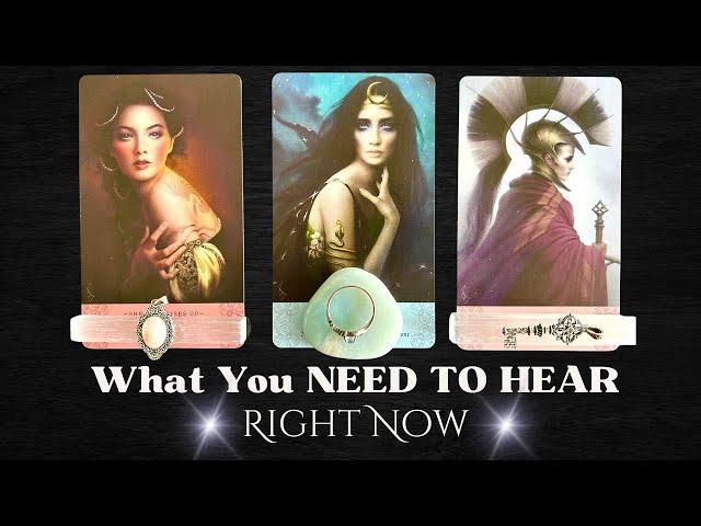 What You NEED To HEAR Right Now  Message From Your Spirit Team  Pick a Card  Tarot Reading