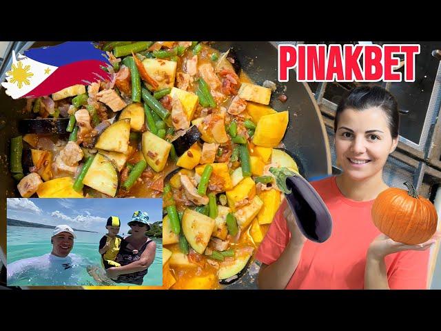 PINAKBET/Mom's reaction to the Philippine Talikud Beach ️