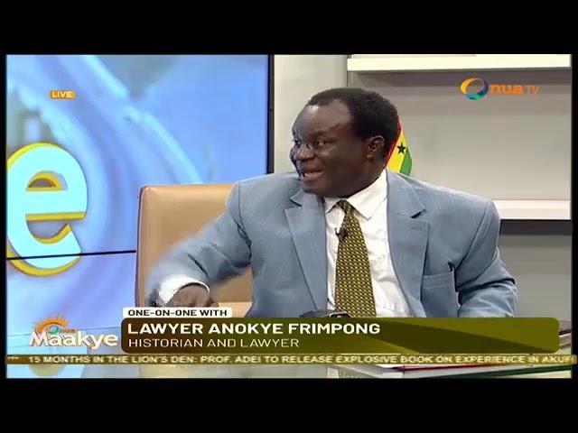 NAPO is never a royal member from Manhyia, says lawyer Anokye Frimpong.