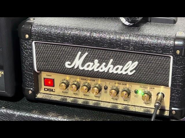 Marshall DSL1HR quick Demo