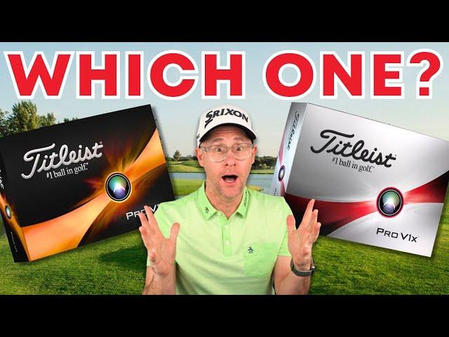 Titleist Pro V1 or Pro V1x - Which one should I use?