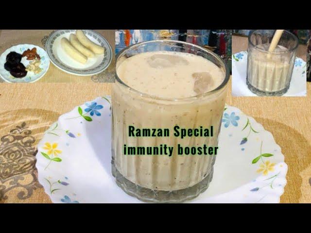 Ramzan Special Immunity Booster Shake | Healthy shake Without Sugar | Shake for weight gain