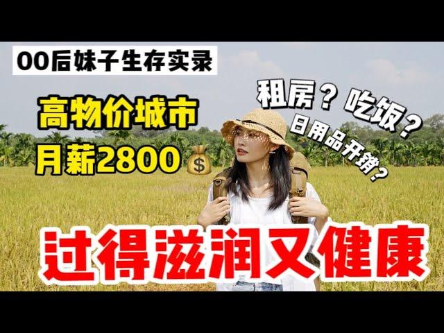 月薪2800高物价城市生活指南|全是技巧毫无感情