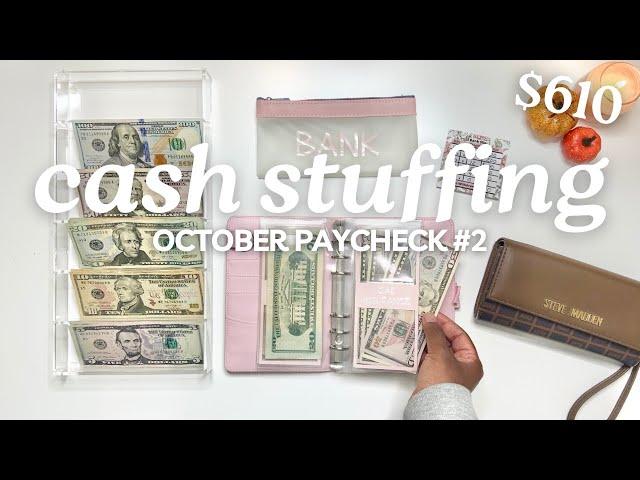 CASH ENVELOPE STUFFING | OCTOBER 2024 PAYCHECK #2 | Budget With Me | MONETS MONEY