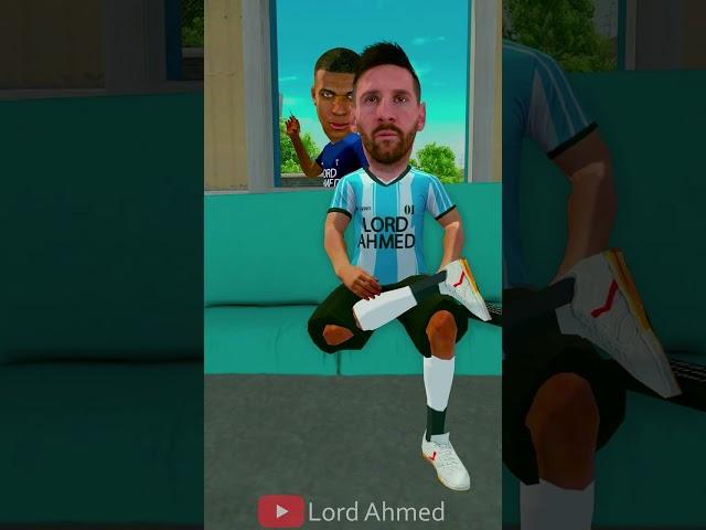 Messi+CR7+Mbappé Cockroach  FreeFire animation #shorts