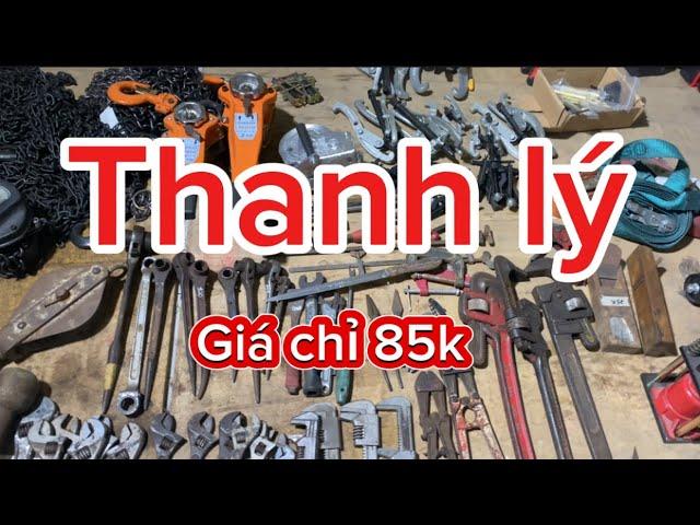 Xã thanh lý đồ nghề bãi Nhật. Ba lăng xích ,eto,đội thủy lực, molet răng , Balang lắc tay…giá rẻ.