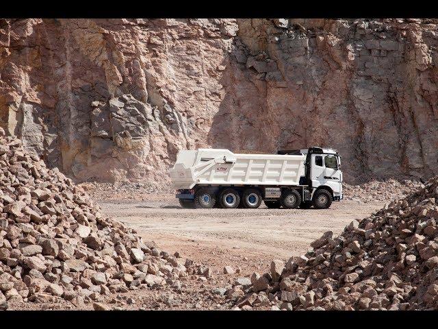 For challenging mining conditions 24/7/365 - SISU Polar Super 10x6 mining truck