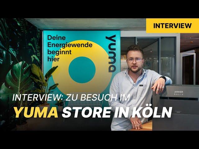 Zu Besuch im Yuma Balkonkraftwerk Store: Interview über Gründung, Qualitätssicherung, Showroom, etc.