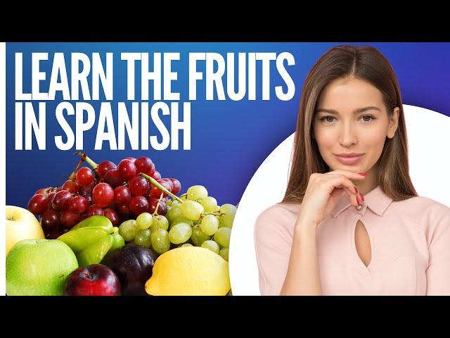 Learning fruits in spanish | Quiz spanish fruits