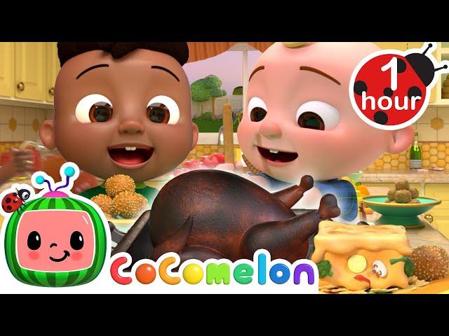 Thanksgiving Dinner Song with JJ and Cody | CoComelon Nursery Rhymes & Kids Songs