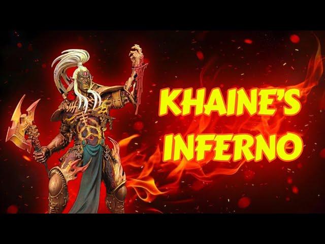 How to Paint MOLTEN SKIN (Avatar of Khaine) – Fluorescent Inks + Contrast Paint Guide #aeldari