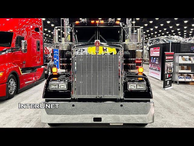 2025 Kenworth W900L Limited Edition Cummins X15 605HP 72" Flat Top Sleeper SEMI 290" WB