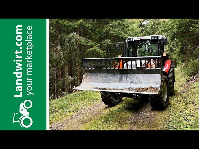 Schwenkbares Polterschild im Eigenbau | landwirt.com