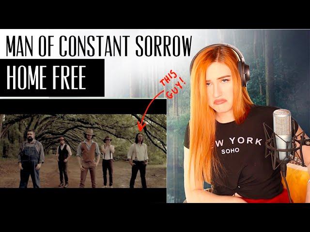 VOCAL COACH REACTS | Home Free MAN OF CONSTANT SORROW... ready the bass canonnnnn!!