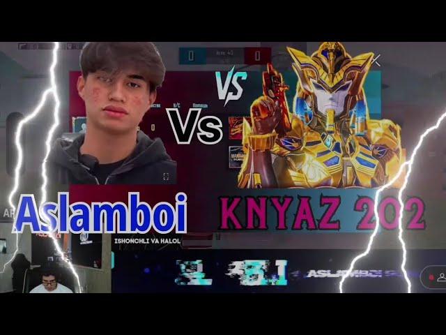 Aslamboi vs Knyaz 202//Aslamboi youtube akkauntini o'chiradimi#aslamboi #knyaz 202