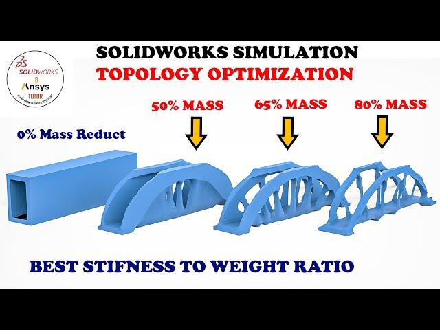  Solidworks Simulation Topology Optimization | Generative Design