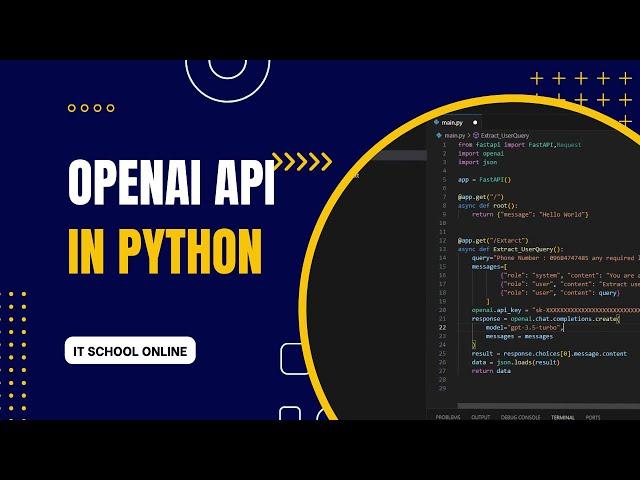How using OpenAi API in Python (Khmer)