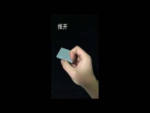 花式 Zippo 教学  手指极限运动，打火机玩法，三步即可学会