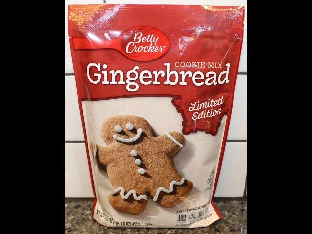 Making Betty Crocker Gingerbread Cookies