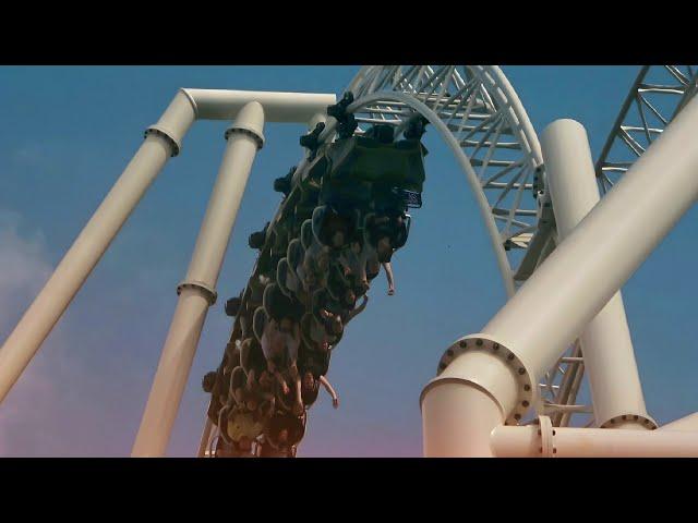 Hyperia Thorpe Park 4K Cinematic Off-Ride