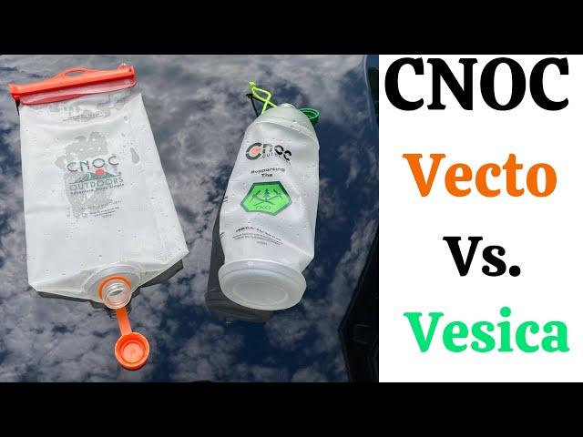 Small Gear Shakedown Results, Part 1:  CNOC Water Containers (Vecto Vs.  Vesica)